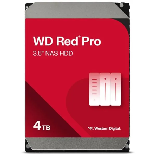 WD Red Pro WD4005FFBX HDD 4 TB, 3,5″ SATA 7200 rpm