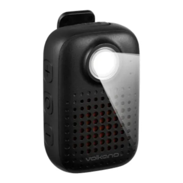 Volkano Flex VK-3010-BK Bluetooth zvučnik sa LED lampom, crni