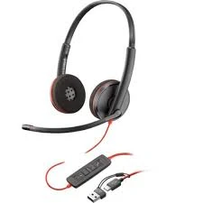 HP Poly Blackwire 3225 USB-C žične stereo slušalice sa mikrofonom