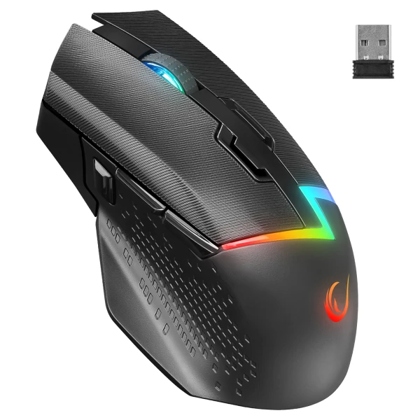 Rampage DROP M3 V2 bežični gejmerski miš 24000 DPI RGB, crni