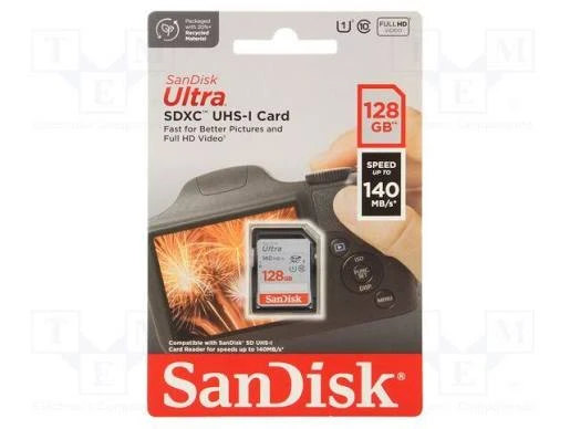 SDXC memorijska kartica SanDisk Ultra 128 GB, SDSDUNB-128G-GN6IN