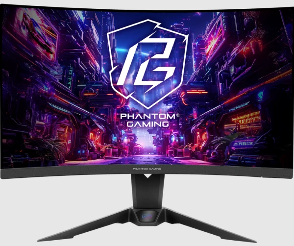ASRock Phantom Gaming PG27QRT2A zakrivljeni monitor 27" QHD 180 Hz