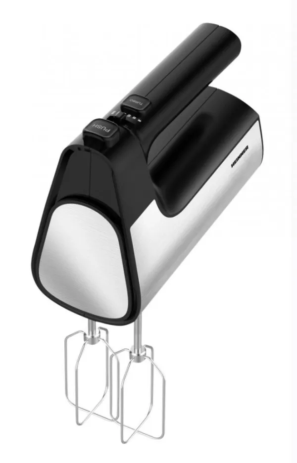 HEINNER Metallic Touch HM-500BKSS ručni mikser 500 W sa turbo funkcijom