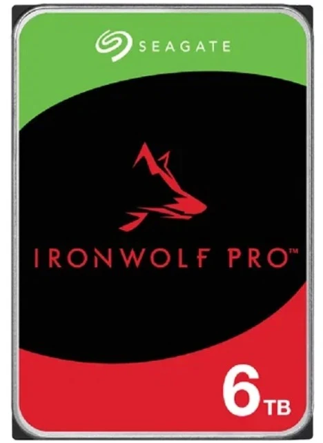 Seagate IronWolf Pro ST6000NT001 NAS HDD 6 TB, 7200 obr/min