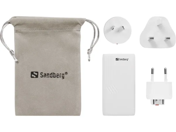 Sandberg 4in1 TravelCharger 65 W sa svetskim adapterima, 441-68