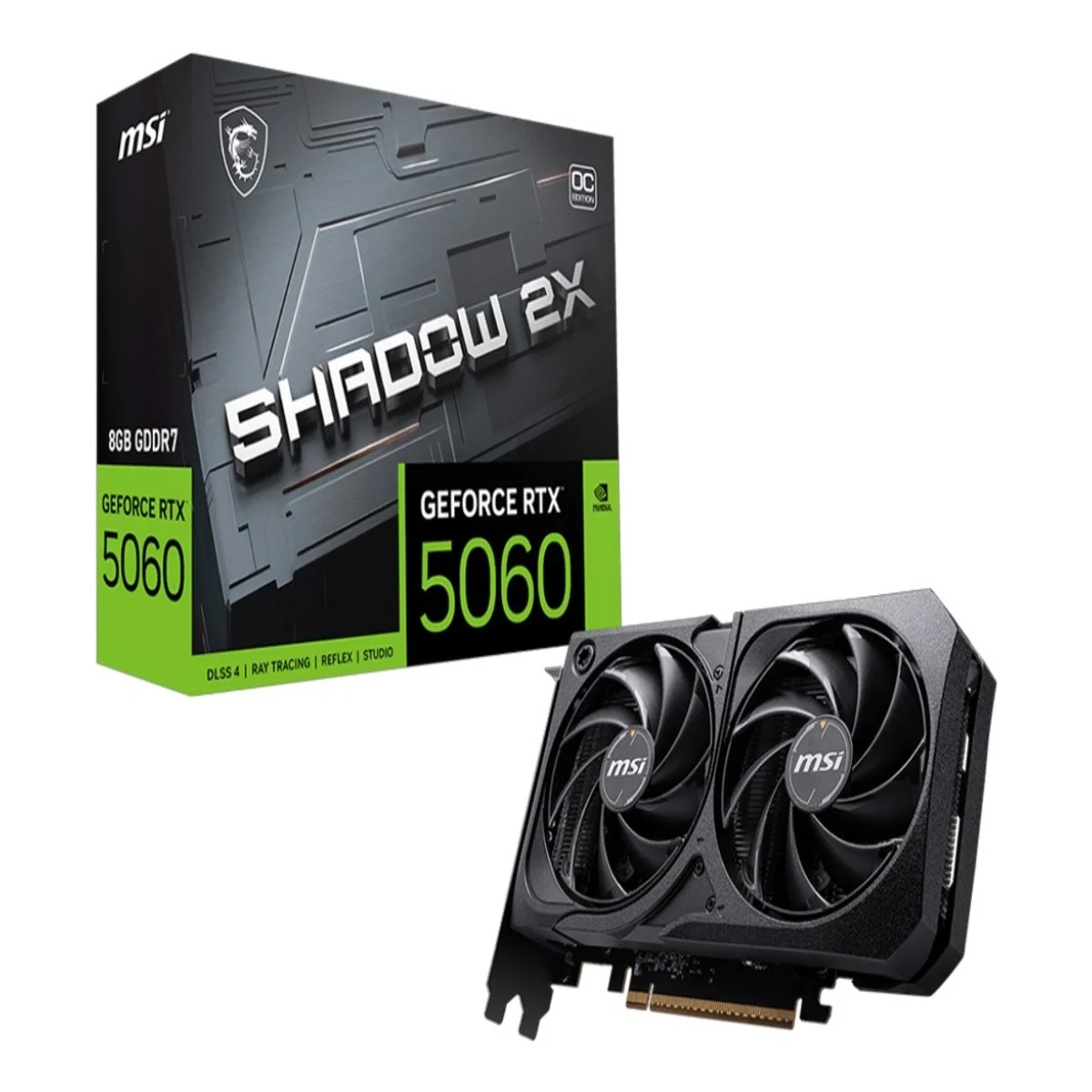 MSI GeForce RTX 5060 Shadow 2X OC 8GB grafička karta