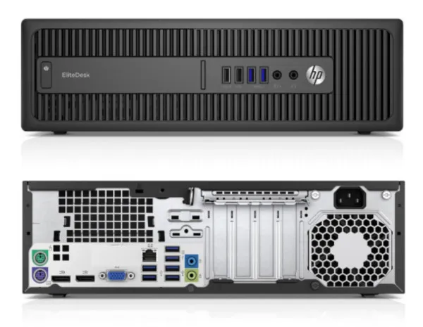 HP EliteDesk 800 G2 SFF računar, i5-6500, 8 GB RAM, 256 GB SSD, Windows 10 Pro, obnovljen