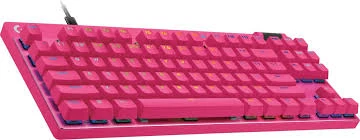 Logitech G PRO X TKL RAPID žična gaming tastatura, magenta, US International