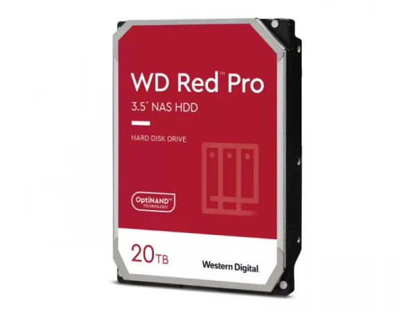 WD Red Pro WD201KFGX NAS hard disk 20 TB