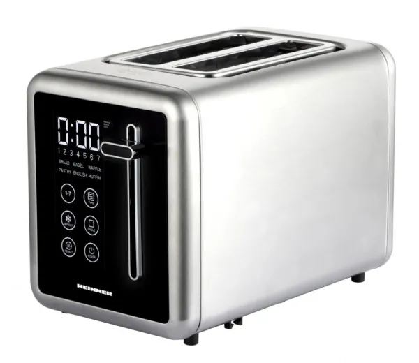 Digitalni toster Heinner HTP-DD900BKSS, 900 W, za 2 kriške