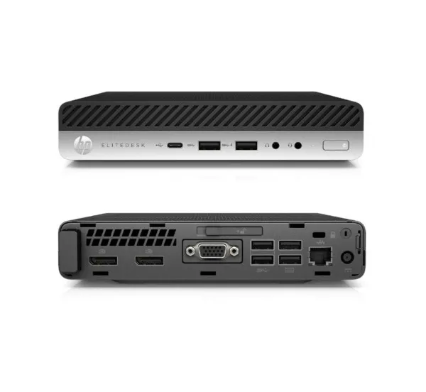 Obnovljeni HP EliteDesk 800 G3 Mini, Core i5-6500, 8 GB, 256 GB SSD, Windows 10 Pro