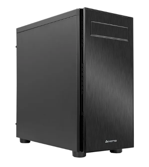 Chieftec HAWK AL-02B-OP Midi Tower kućište bez napajanja, crno