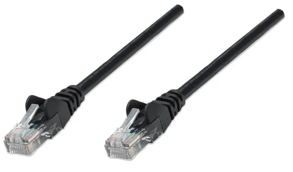Mrežni kabl Intellinet Cat5e UTP, 2 m, crni, 320757