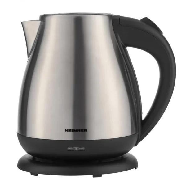 Heinner HEK-17IX električno kuvalo za vodu, 1,7 l, 2200 W, inox