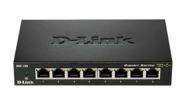D-Link DGS-108GL/E gigabitni svič sa 8 portova