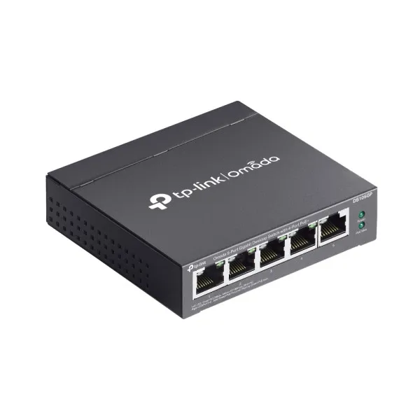 TP-Link Omada DS105GP gigabit PoE+ switch sa 5 portova