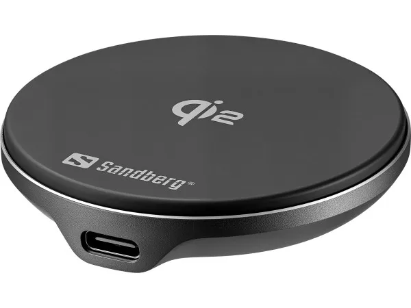 Sandberg 441-61 Magnet Qi2 bežični punjač 15 W sa USB-C kablom