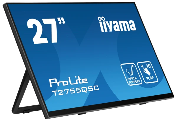iiyama ProLite T2755QSC-B1 27 inčni QHD IPS monitor sa 10 tačaka dodira