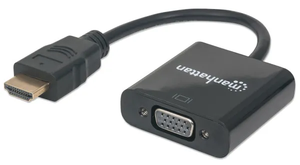 Manhattan 151467 HDMI na VGA konverter 1080p, Micro-USB