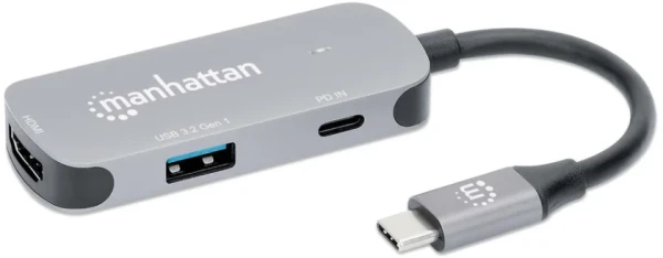 Manhattan 130707 USB-C priključna stanica sa HDMI 4K i Power Delivery