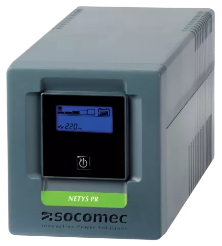 Socomec NeTYS PR-MT NPR-1000-MT UPS, 1000 VA / 700 W, LCD, AVR