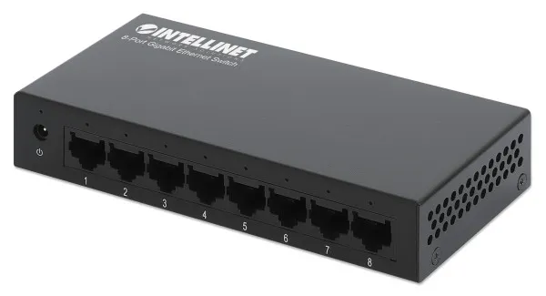 Intellinet 530347 8-portni Gigabit Ethernet switch sa metalnim kućištem