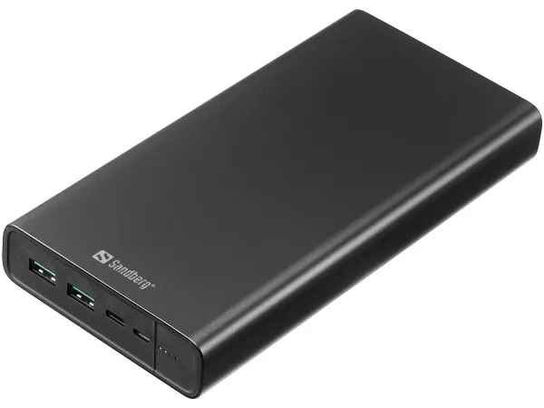 Sandberg 420-63 powerbank 38.400 mAh, USB-C PD 100 W, aluminijumsko kućište