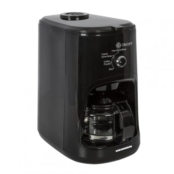 Heinner HCM-900RBK aparat za filter kafu sa mlinom, 900 W