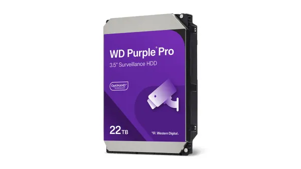WD Purple Pro WD221PURP 22 TB SATA 3,5-inčni nadzorni hard disk