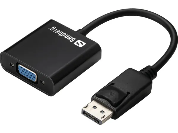 Sandberg 508-43 DisplayPort na VGA adapter 1080p 60 Hz