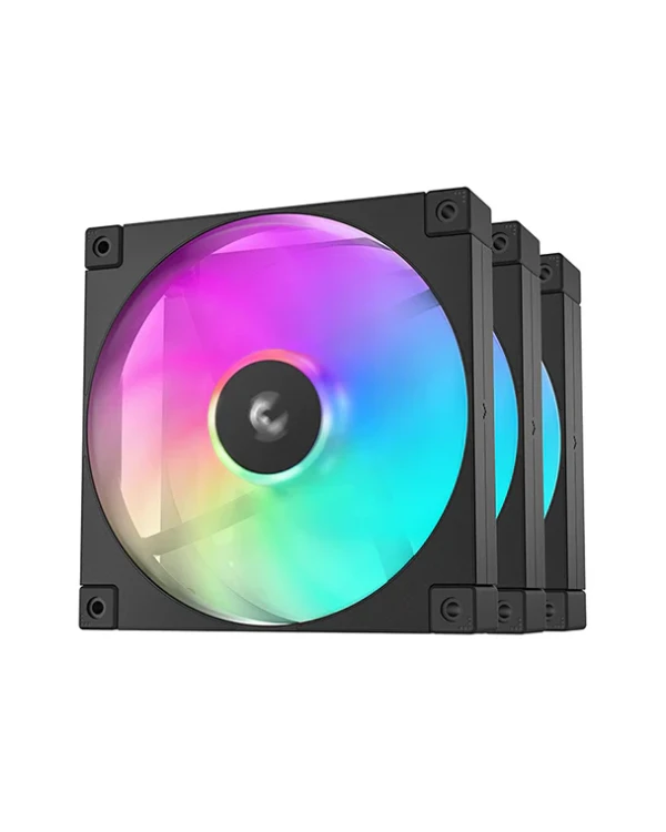 DeepCool FD14 ARGB crni ventilatori 140 mm, komplet 3 komada
