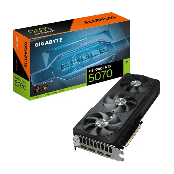 Gigabyte GeForce RTX 5070 EAGLE OC SFF 12GB GDDR7 (GV-N5070EAGLE OC-12GD)