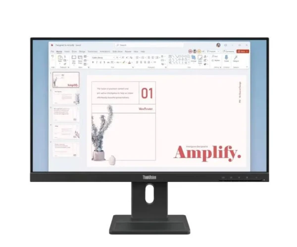 Lenovo ThinkVision E24-40 23,8" IPS Full HD monitor, 100 Hz (64BAMAT1EU)