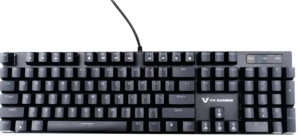 Mehanička USB tastatura Volkano VX Gaming Floki RGB US, VX-230-BK