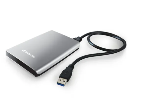 Verbatim Store’n’Go 53071 eksterni HDD 1 TB, srebrni