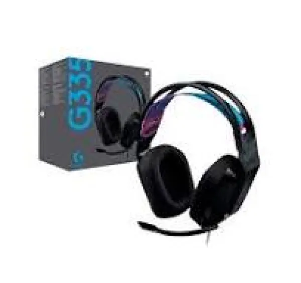 Logitech G335 žične gaming slušalice sa mikrofonom, crne