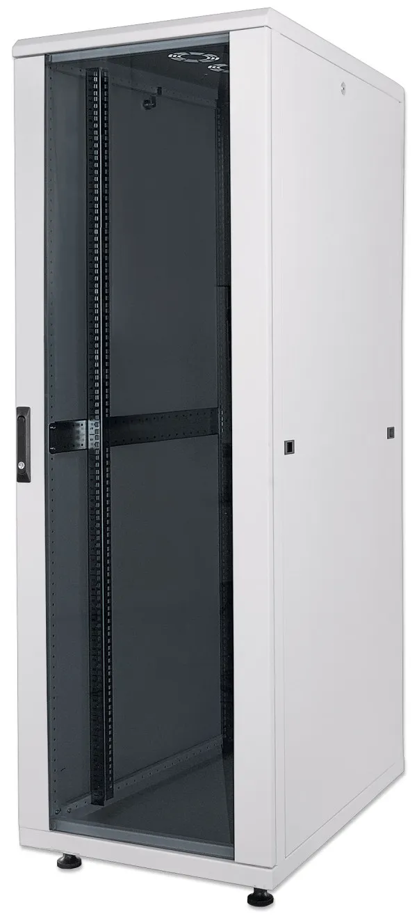 Intellinet 713030 mrežni rack orman 19 inča, 42U, 600 × 600 mm, sivi