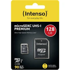 Intenso Premium microSDXC 128 GB UHS-I memorijska kartica sa SD adapterom