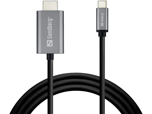 Sandberg 136-21 USB-C na HDMI kabl 2 m, 4K 60 Hz