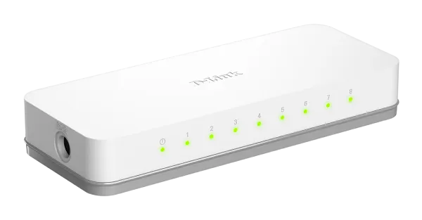 D-Link GO-SW-8E/E 8-portni 10/100 Mbps desktop svič