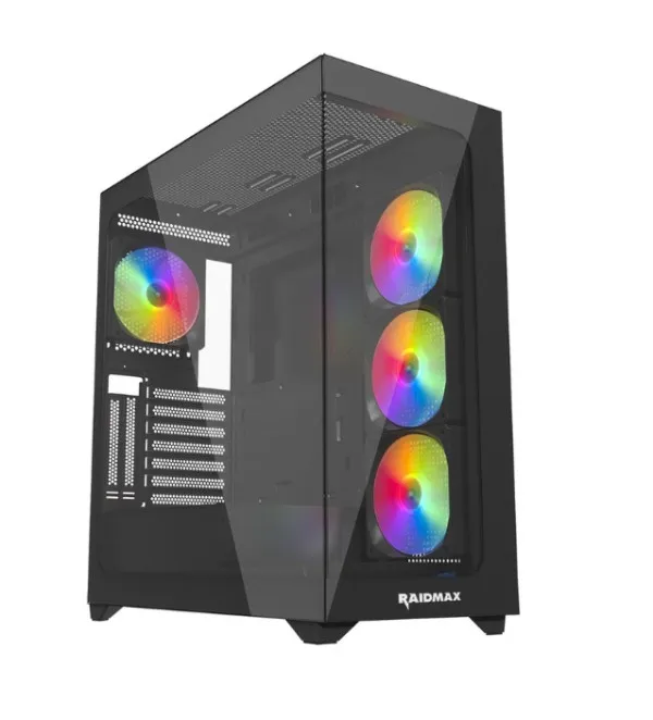 Raidmax Infinita i800TBF ARGB kućište, 4 ventilatora