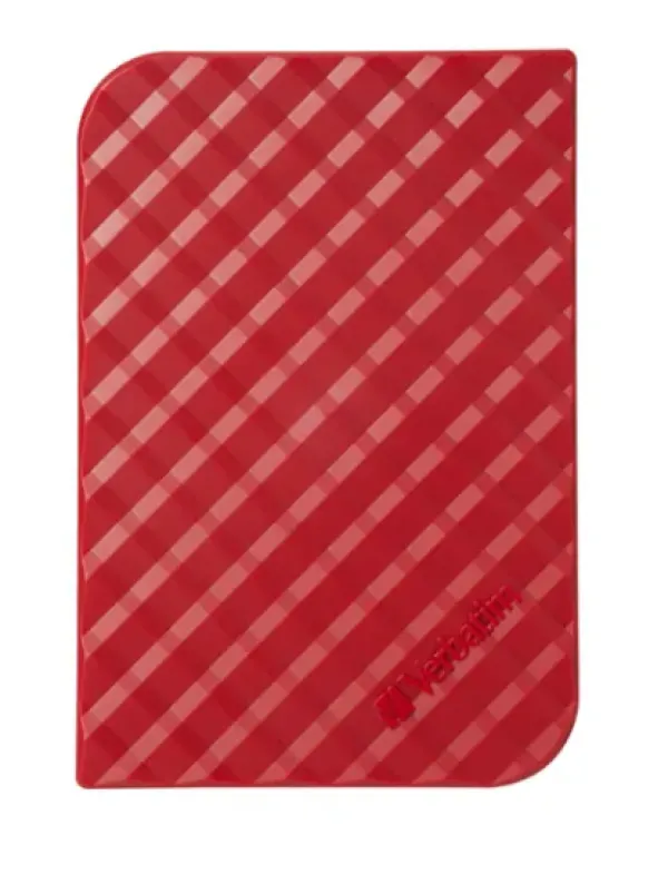 Verbatim Store 'n' Go 1 TB crveni prenosni HDD, USB 3.0