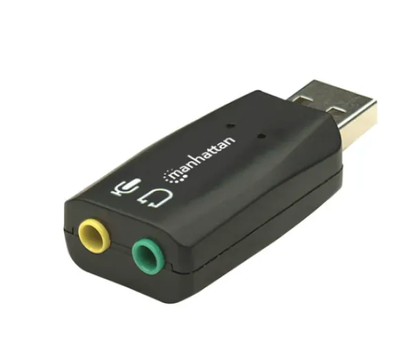 Manhattan 150859 USB zvučni adapter sa 2 audio priključka