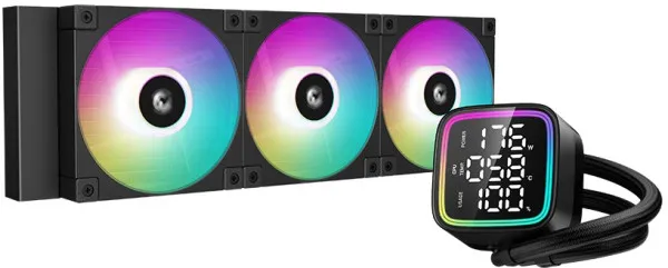 DeepCool LD360 ARGB 360 mm AIO vodeno hlađenje sa digitalnim ekranom