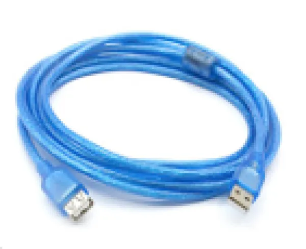 Stars Solutions USB-A produžni kabl muško-ženski, 5 m, plavi