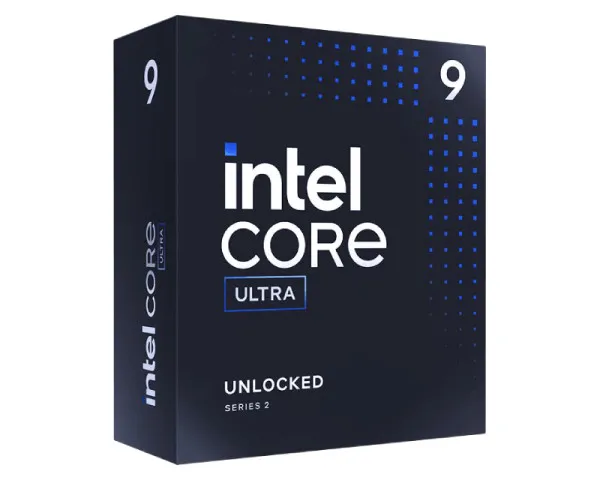 Intel Core Ultra 9 285K CPU, 24 jezgra, do 5,7 GHz