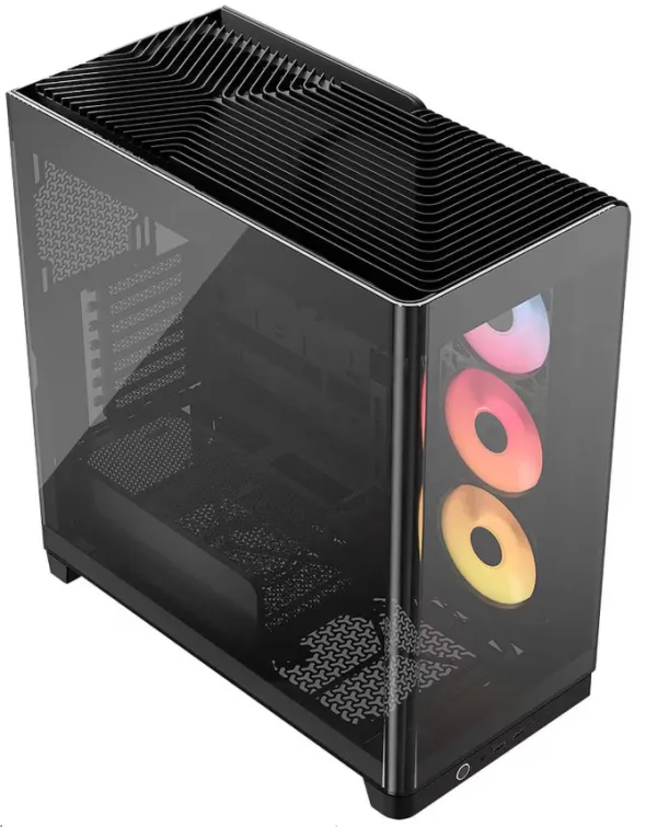 Corsair FRAME 4500X RS-R ARGB crno panoramsko kućište, 3 ventilatora