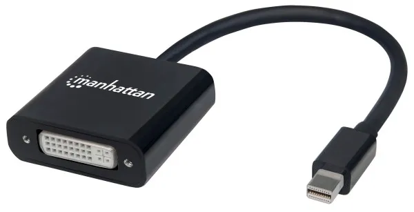 Manhattan 152549 aktivni adapter Mini DisplayPort na DVI-I, 4K