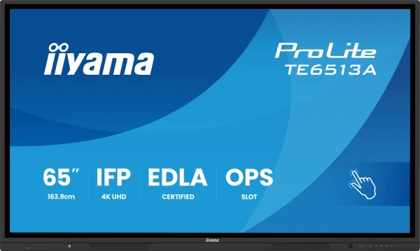 Iiyama ProLite TE6513A-B3AG interaktivni ekran 65 inča 4K UHD