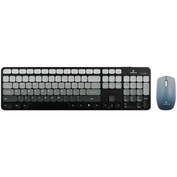 Volkano Prism VK-20248-GR bežični set tastature i miša, sivi